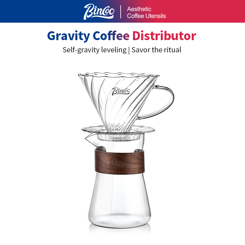 Coffee Equipment Pour Over - Bincoo-Juego de cafetera reutilizable, gotero de