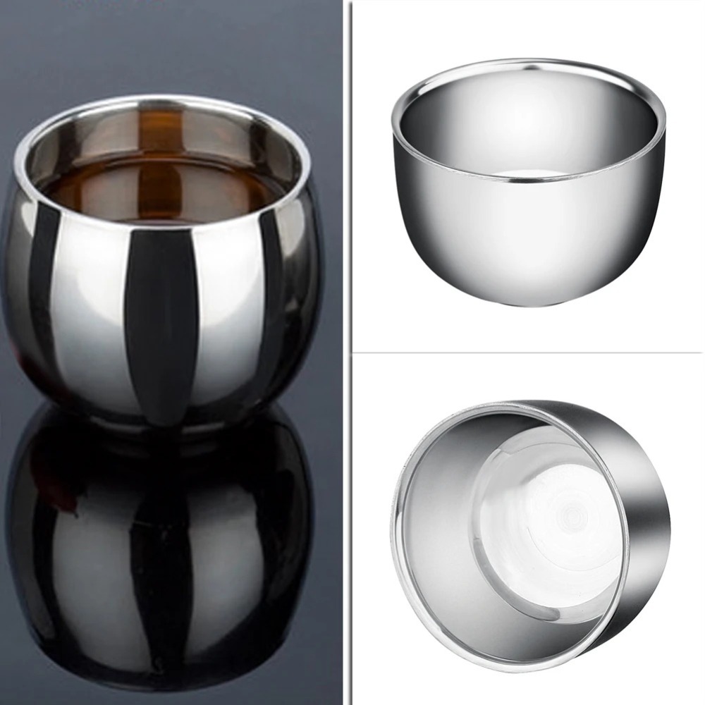 Espresso Shot Glass - Taza de acero inoxidable de 100/150