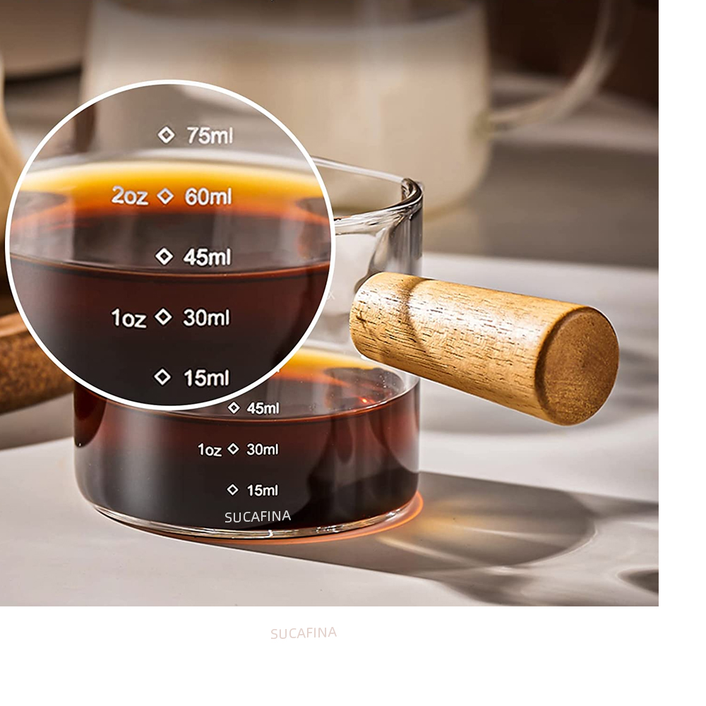 Taza Medidora de Vidrio Resist - Espresso Shot Glass reseña y precio
