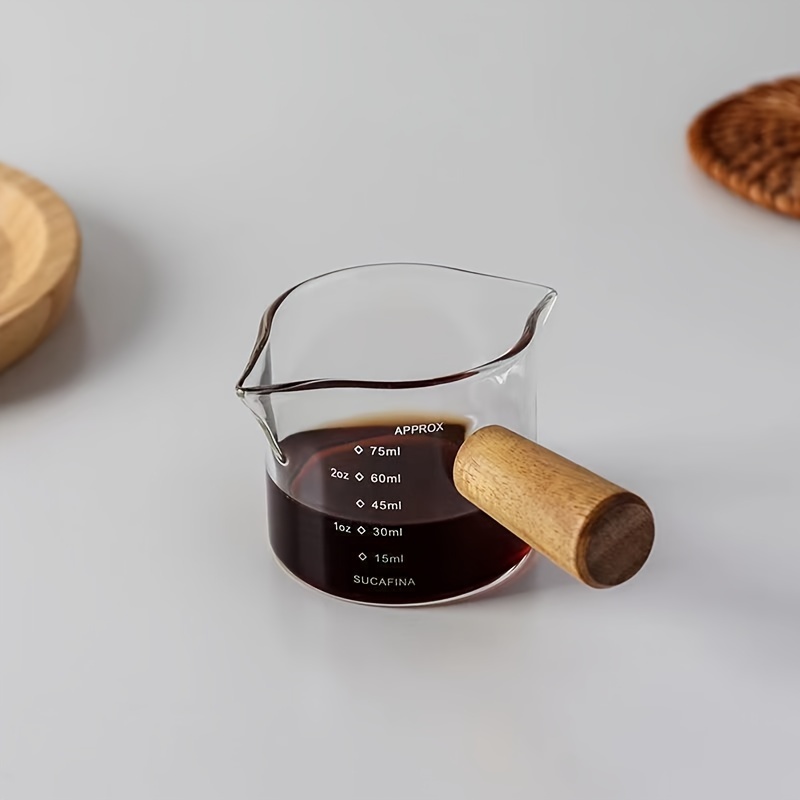 Taza medidora de vidrio resist - Espresso Shot Glass reseña y precio