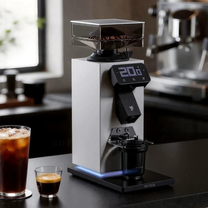 Molinillo de café eléctrico Pe - Coffee Grinder Burr Flat reseña y precio