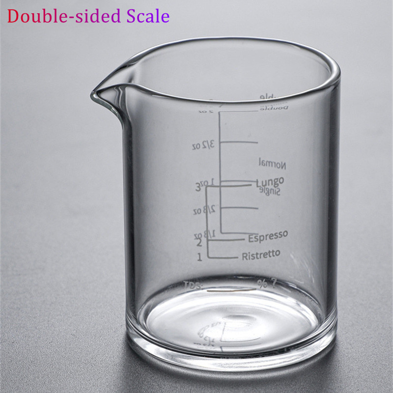 Vaso medidor de 100 ml/3,38 oz - Espresso Shot Glass reseña y precio